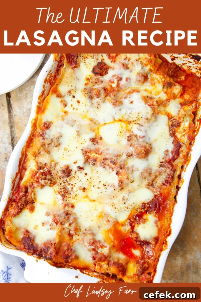 ultimate lasagna recipe
