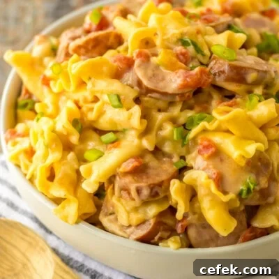 Creamy Sausage Pasta feature