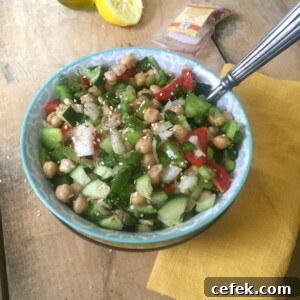 Chopped Chickpea Salad