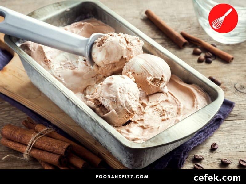Heavy cream makes homemade ice cream rich and creamy.