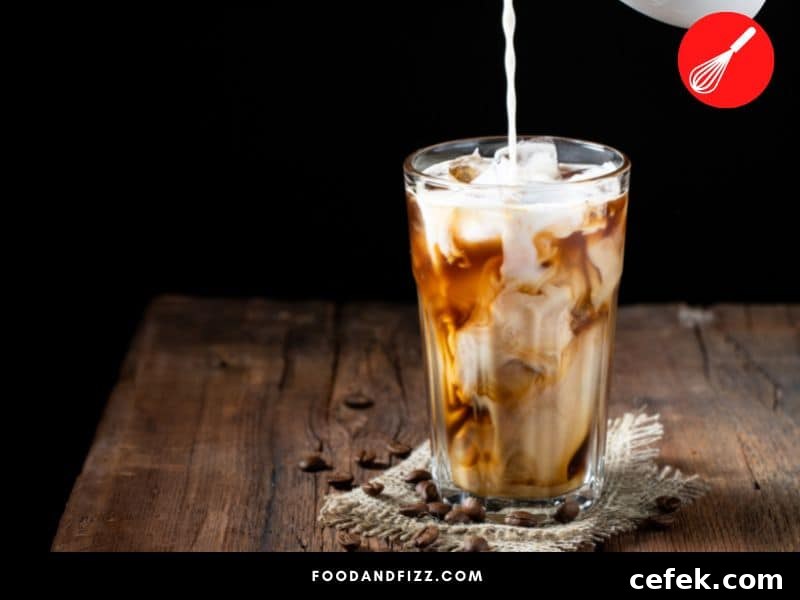 Heavy cream is usually added to coffee or chocolate drinks.