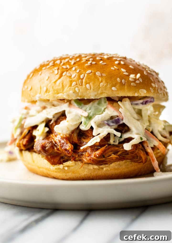 9. Crockpot BBQ Chicken