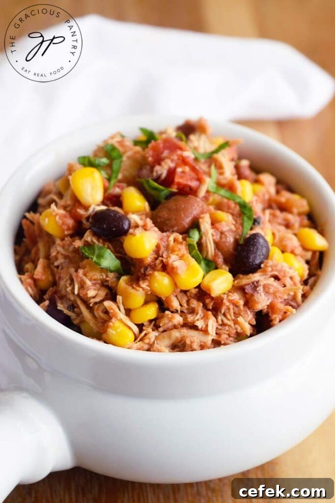 17. Southwest Chicken Crockpot
