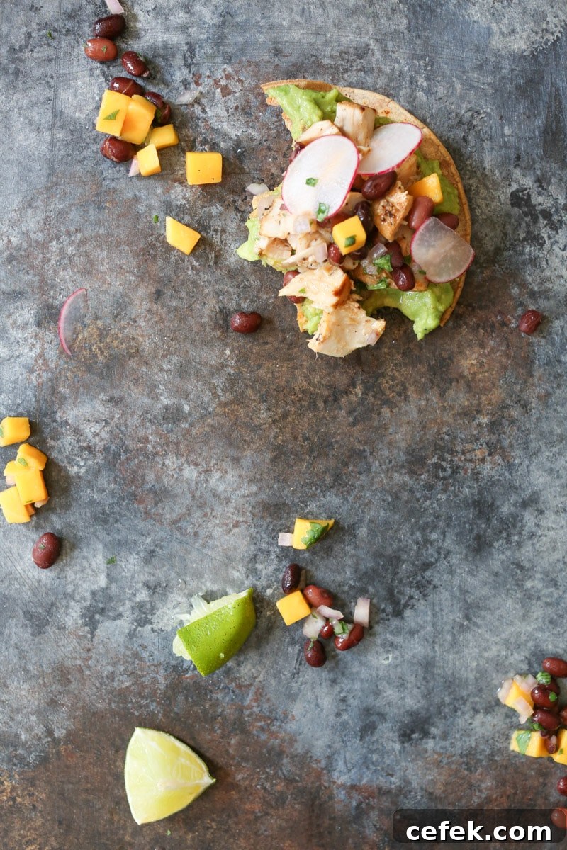 Grilled-Tuna-Tostadas-with-Black-Bean-Mango-Salsa-and-Avocado-9
