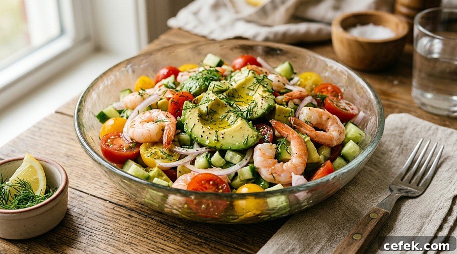 Shrimp Avocado Salad (15 Minutes)