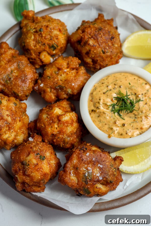 Scallop Fritters