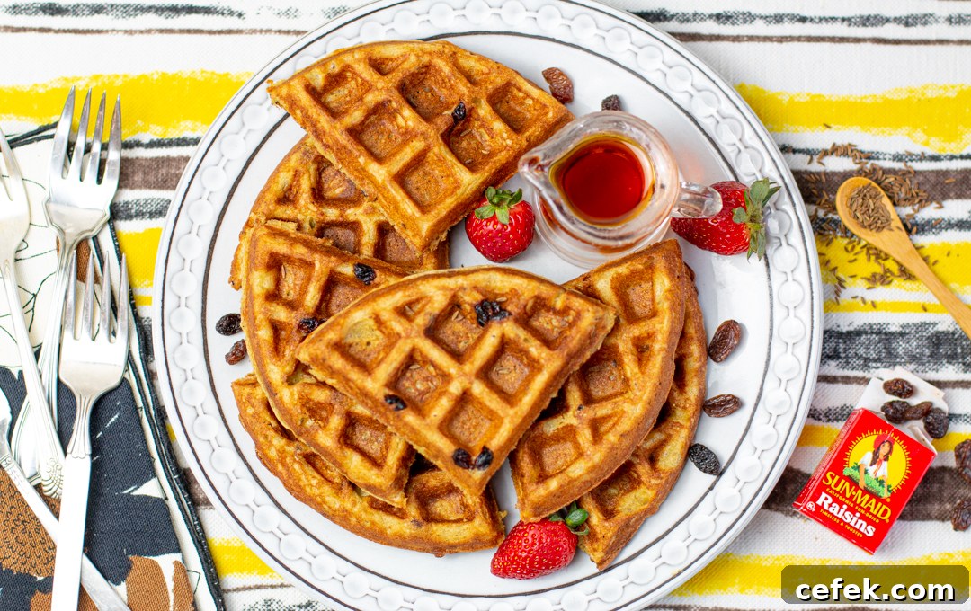 Karen's Irish Soda Bread Waffles