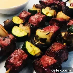 Traeger Hibachi Steak Skewers