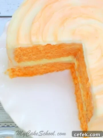 Orange Dreamsicle Cake