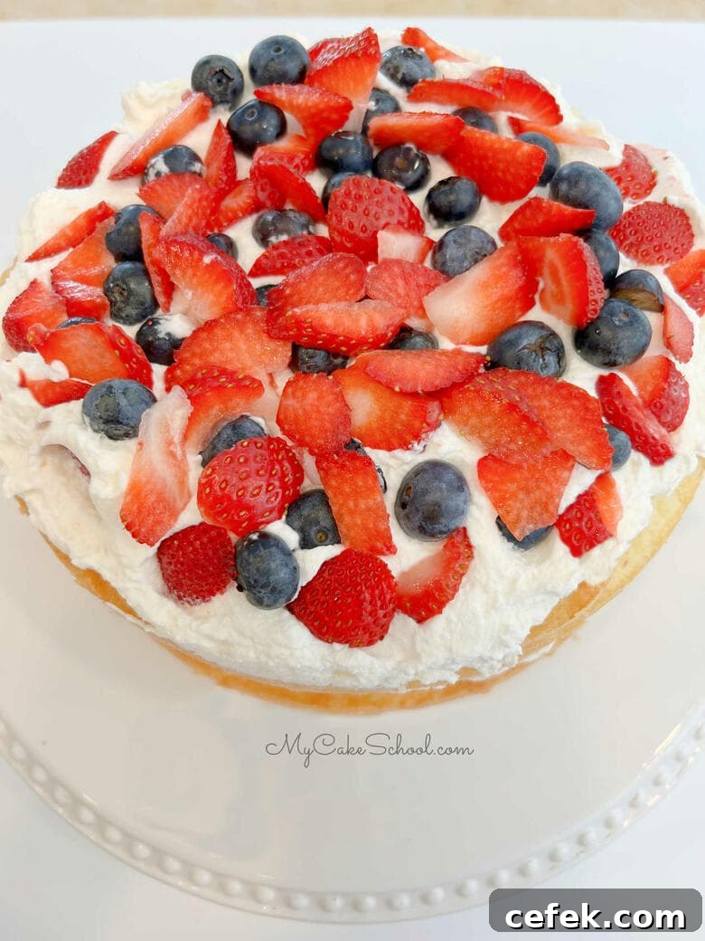 Berry Chantilly Cake- So moist, light, and delicious!