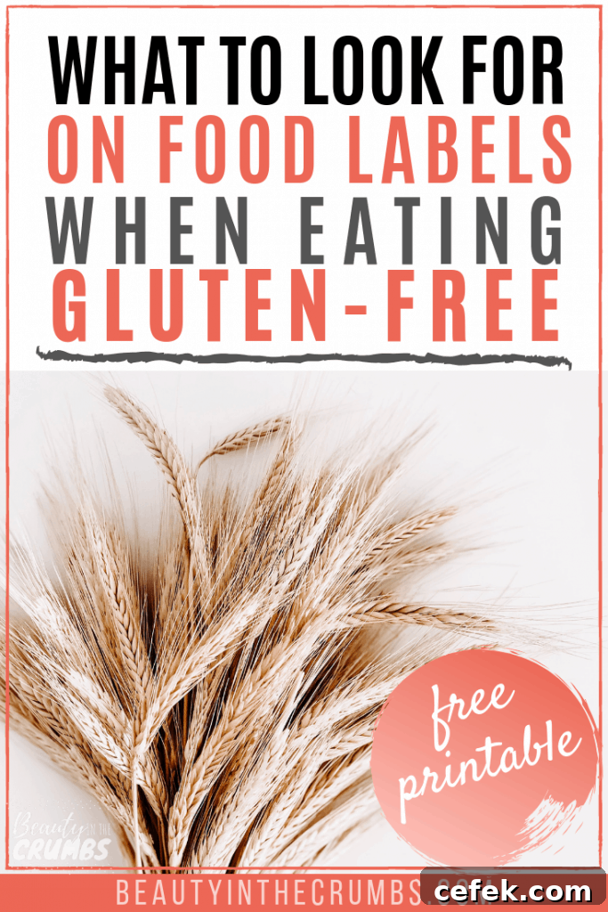 gluten-free diet: foods to avoid