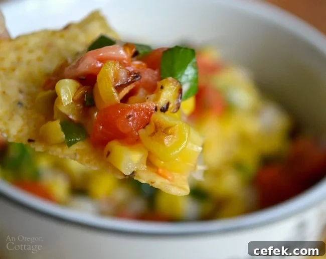 Roasted Corn Salsa