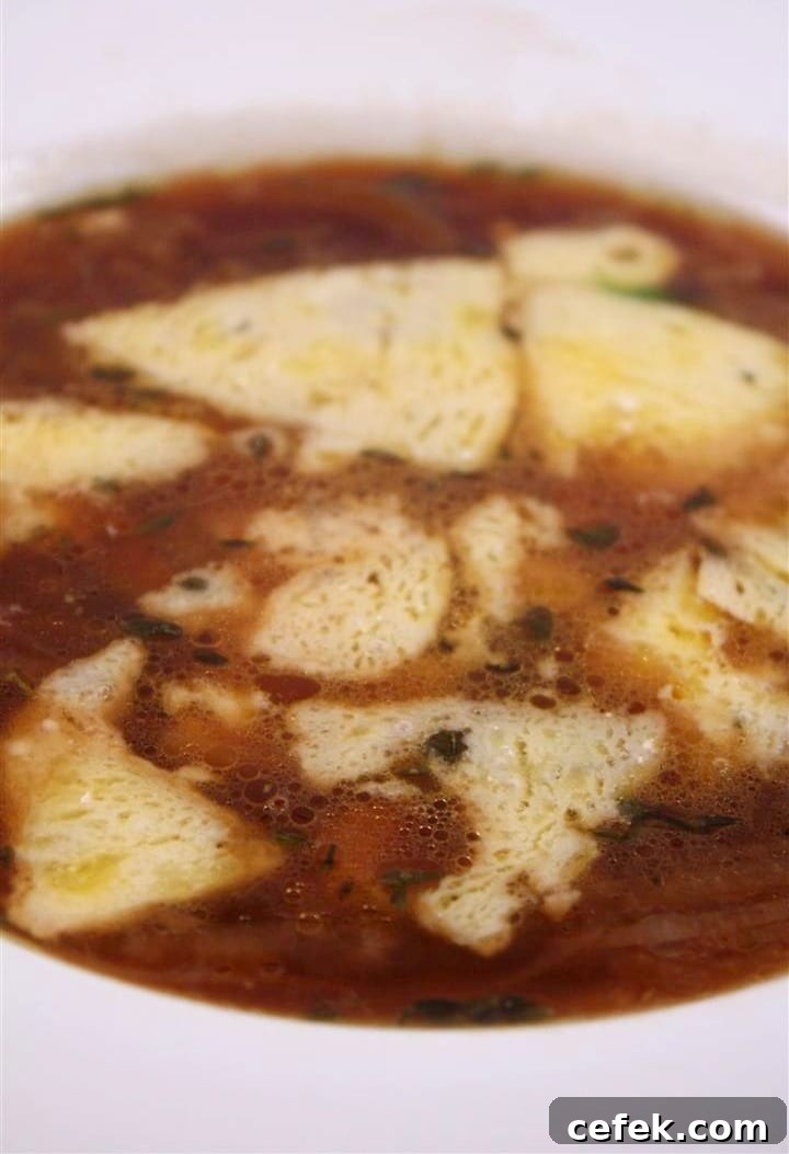 Onion and Ale Soup by Nutmeg Nanny