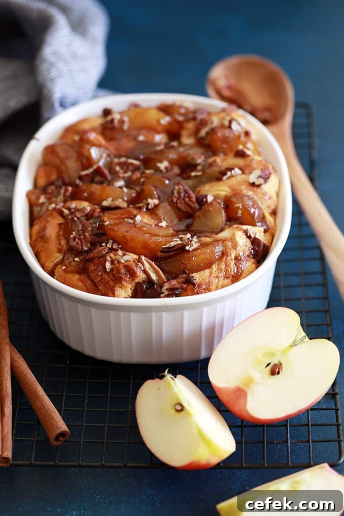 Apple Pie Biscuit Casserole | Melanie Makes