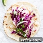 Spicy Fish Tacos with Fennel Slaw