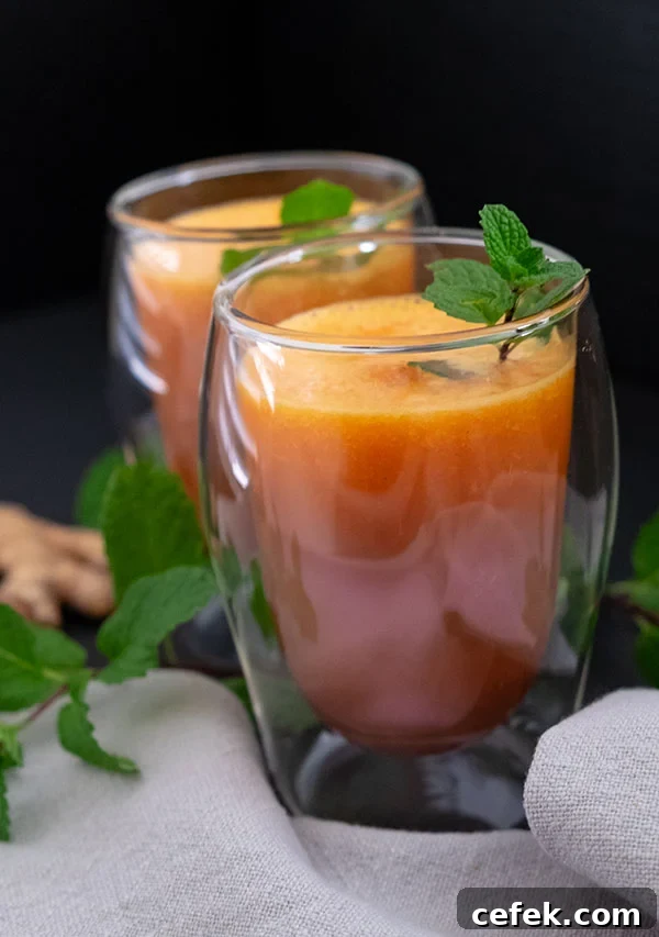 immune boosting turmeric ginger tonic