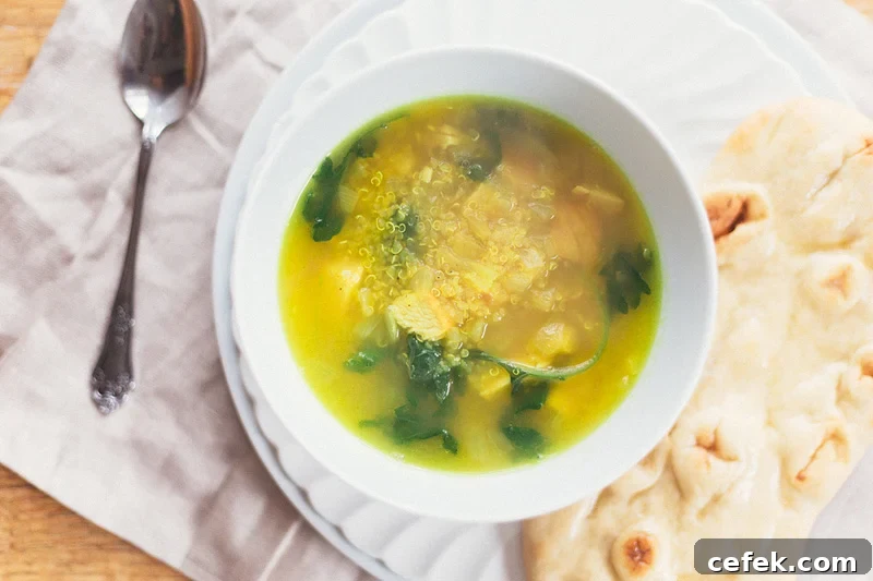 quinoa kale soup