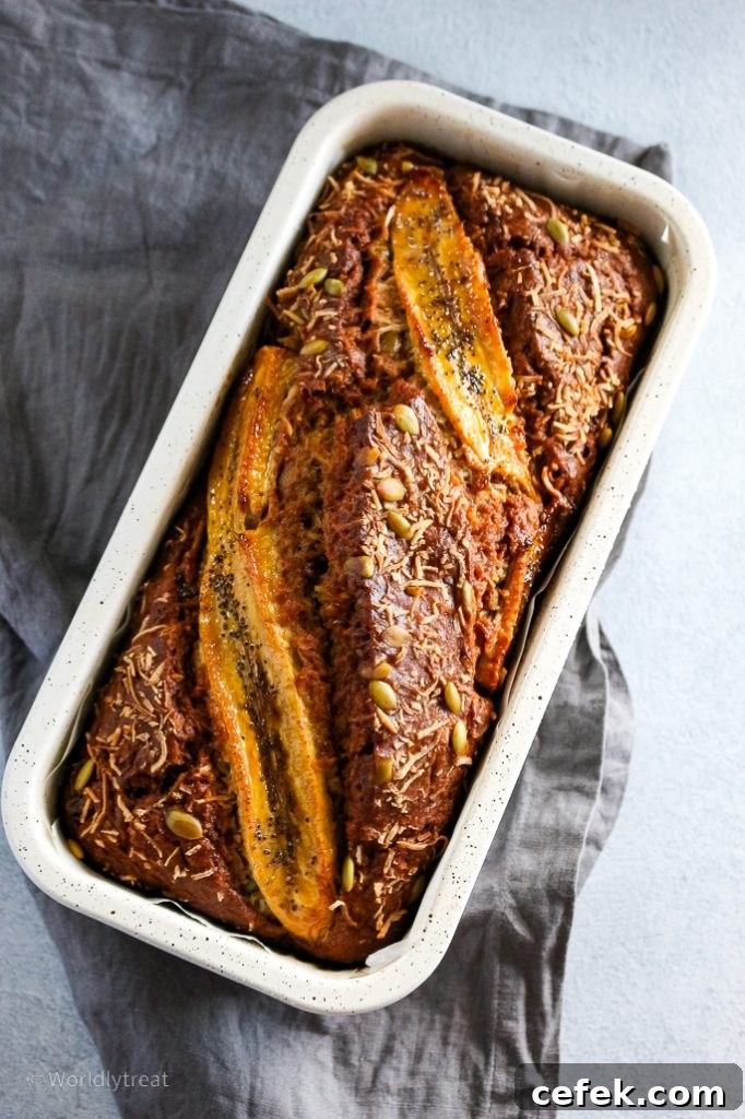 Nutty Plantain Bread