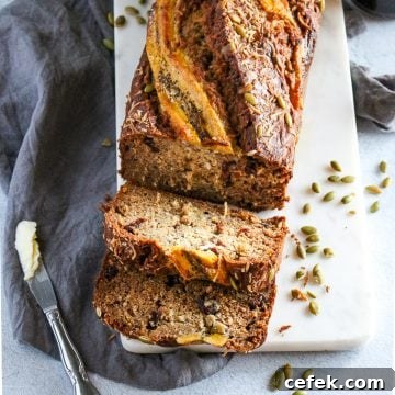 Nutty Plantain Bread