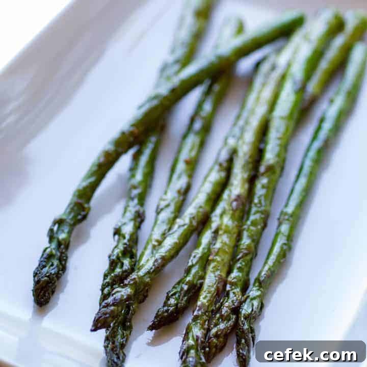 Togarashi Grilled Asparagus