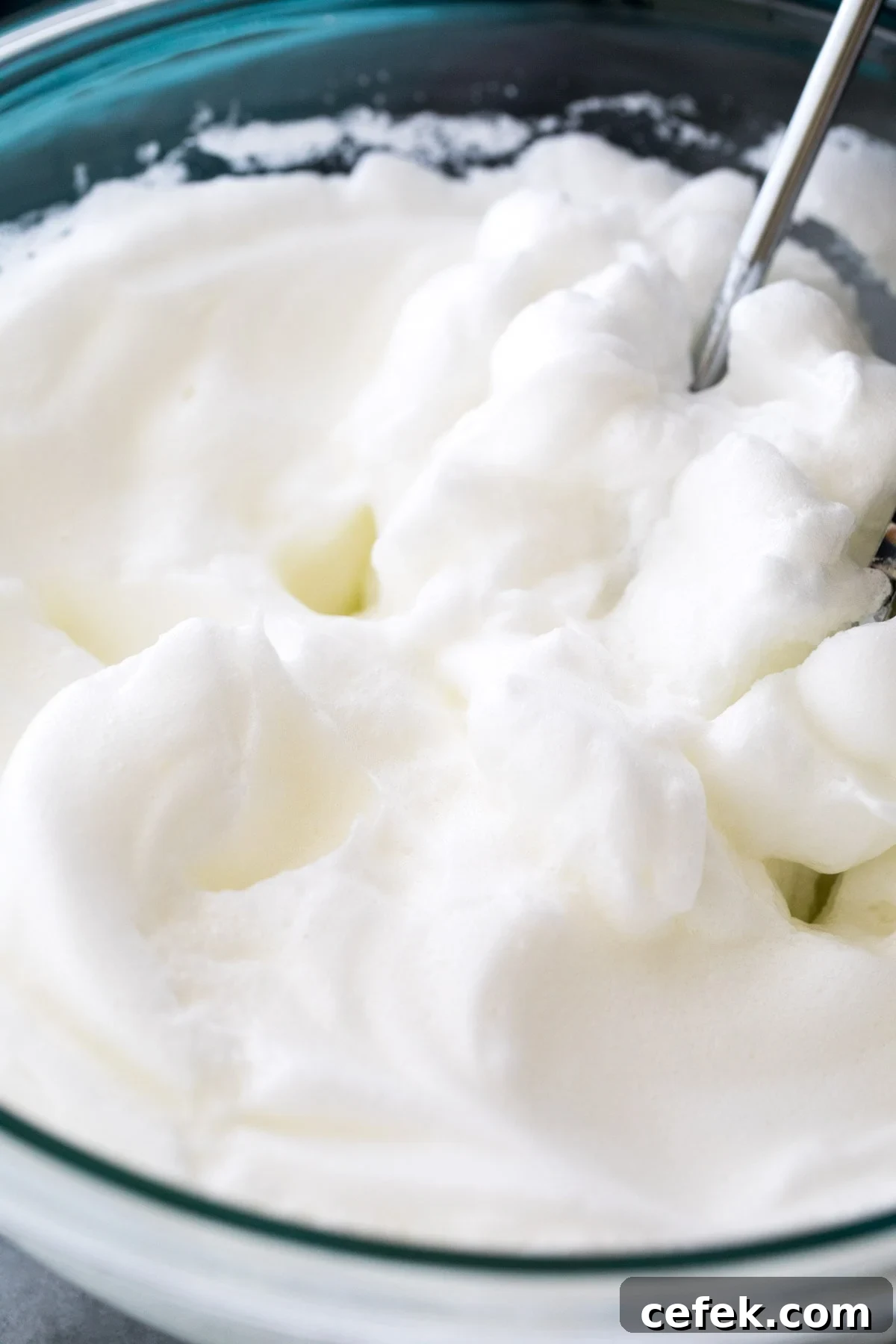 whipped egg whites