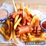 Salchipapas (Potato Fries and Hot Dogs)