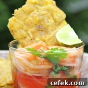 Ceviche de Camarones (Colombian-Style Shrimp Ceviche)