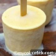 Paletas de Maracuyá (Creamy Passion Fruit Popsicles)