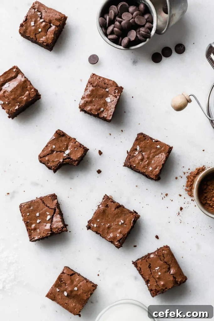the perfect fudge brownies