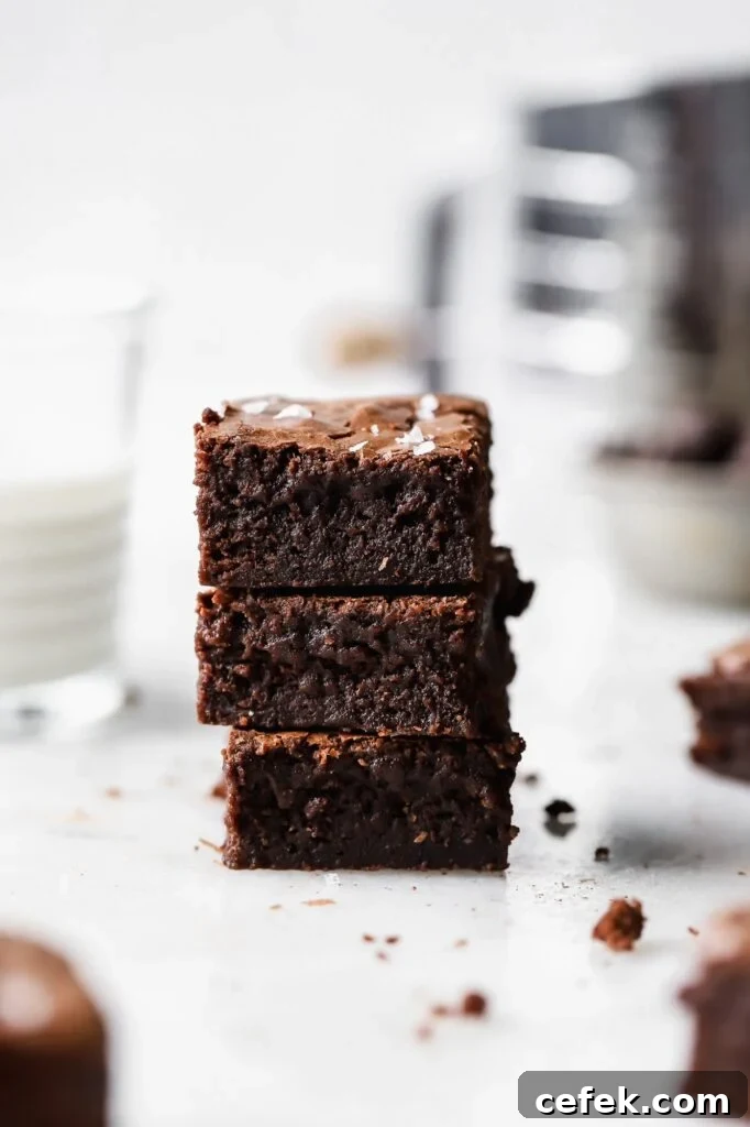 the perfect fudge brownies