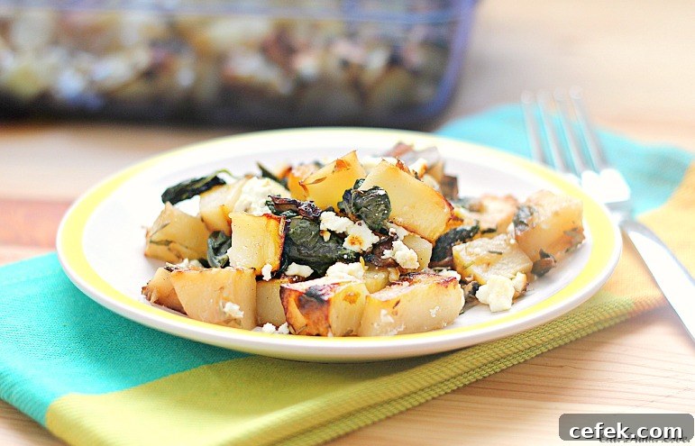 Potato Goat Cheese Bake