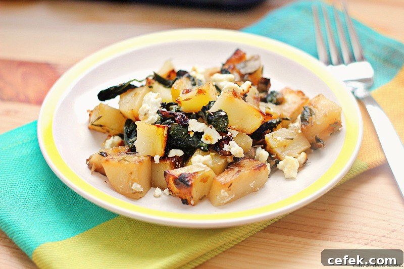 Potato Goat Cheese Bake