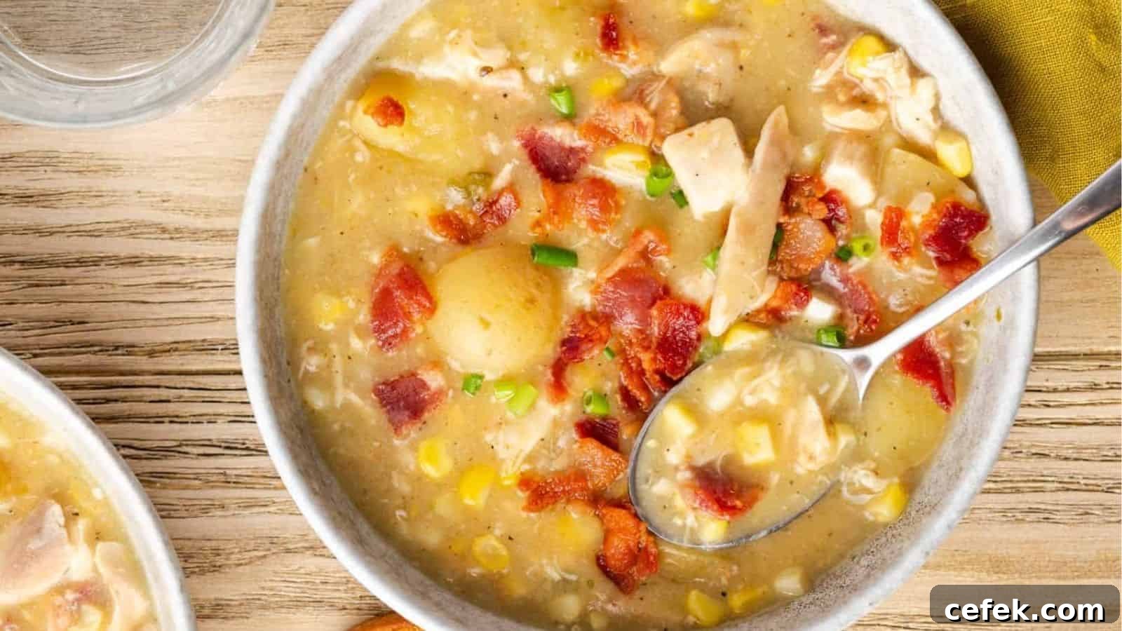 Instant Pot Chicken Corn Chowder