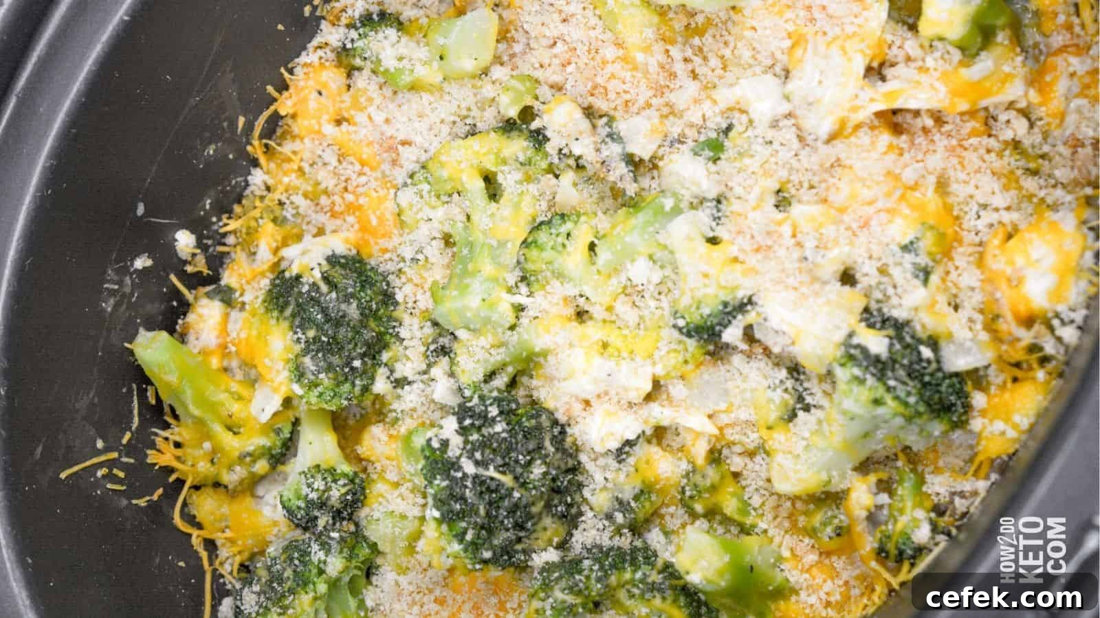 Keto Chicken Broccoli Casserole