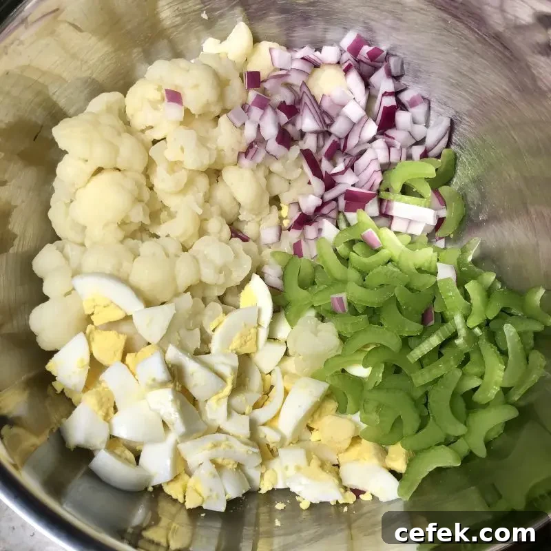 Mixing ingredients