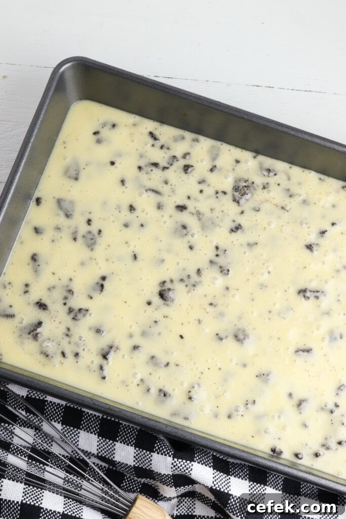 ingredients for Oreo cake