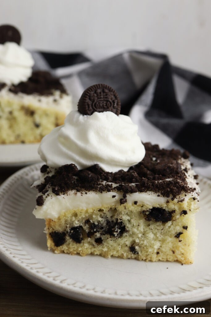 finished Oreo cake
