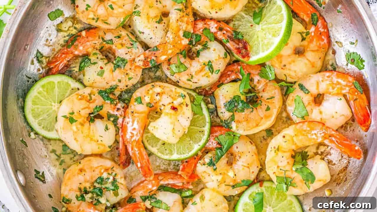 Cilantro Lime Shrimp