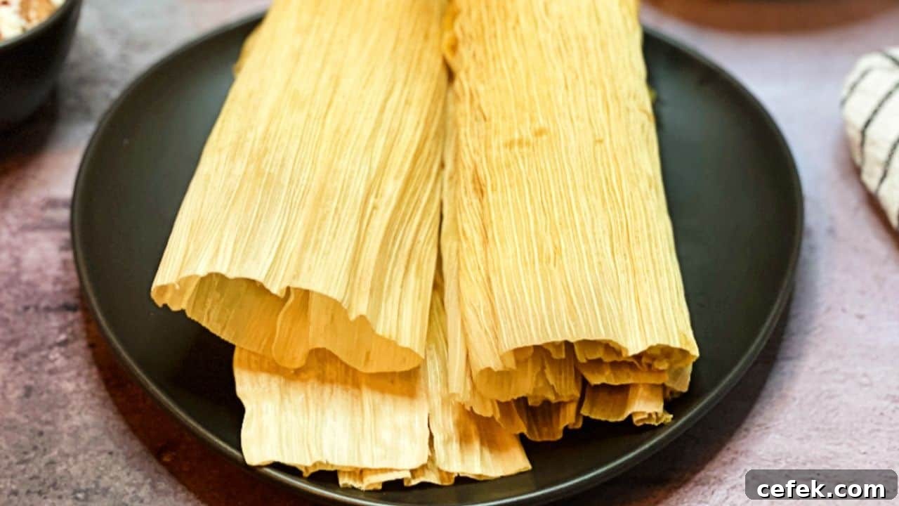 Red Chile Pork Tamales