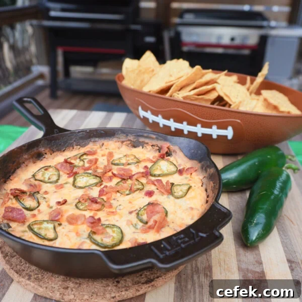Jalapeno popper dip