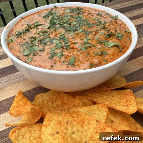 Smoked Chorizo Queso Dip