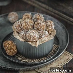 Roasted Almond Coconut Bliss Balls