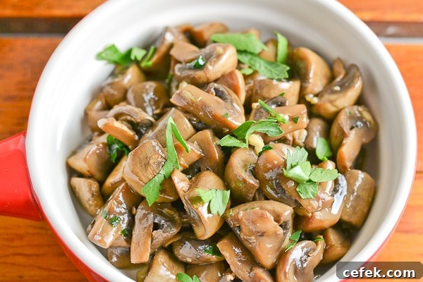 Catalan Mushrooms with Garlic and Parsley