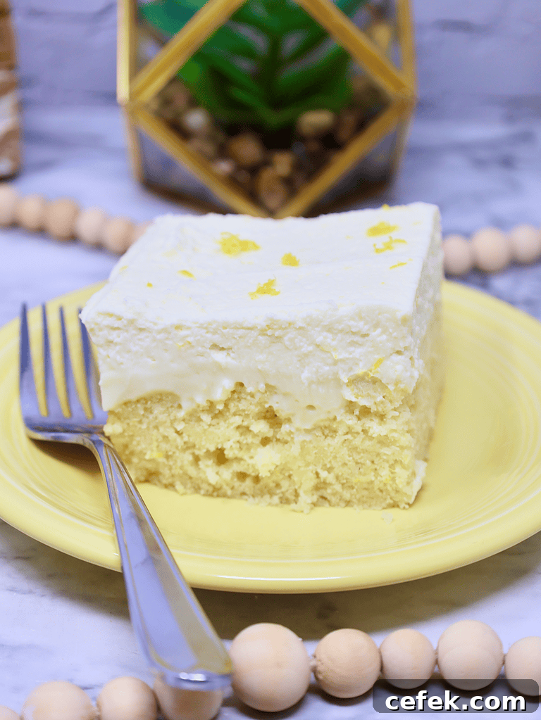 Lemon Poke Cake