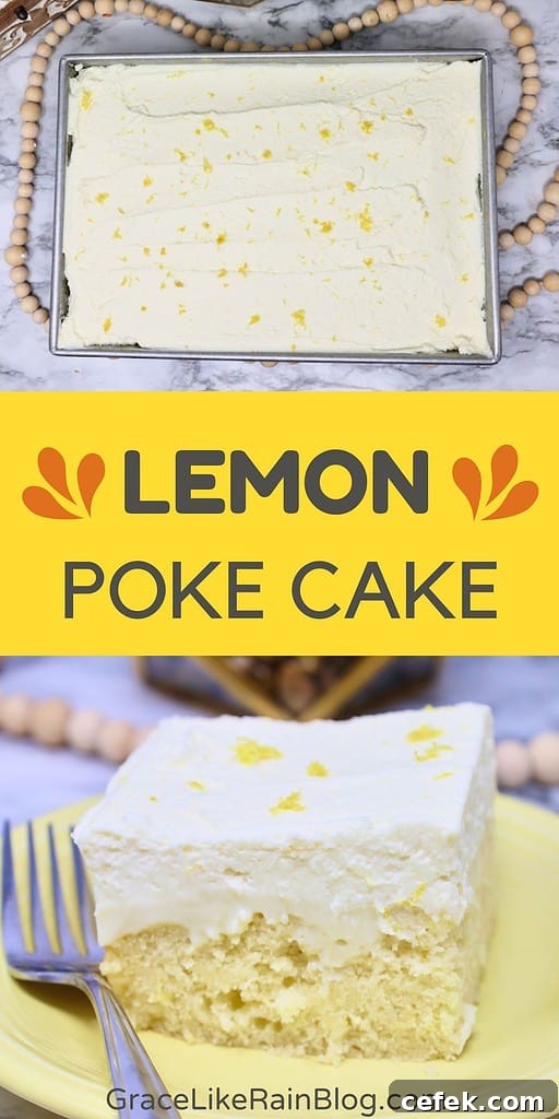 Lemon Poke Cake