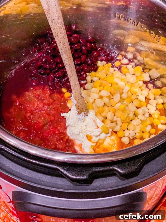 Pumpkin dip recipe with cowboy caviar ingredients