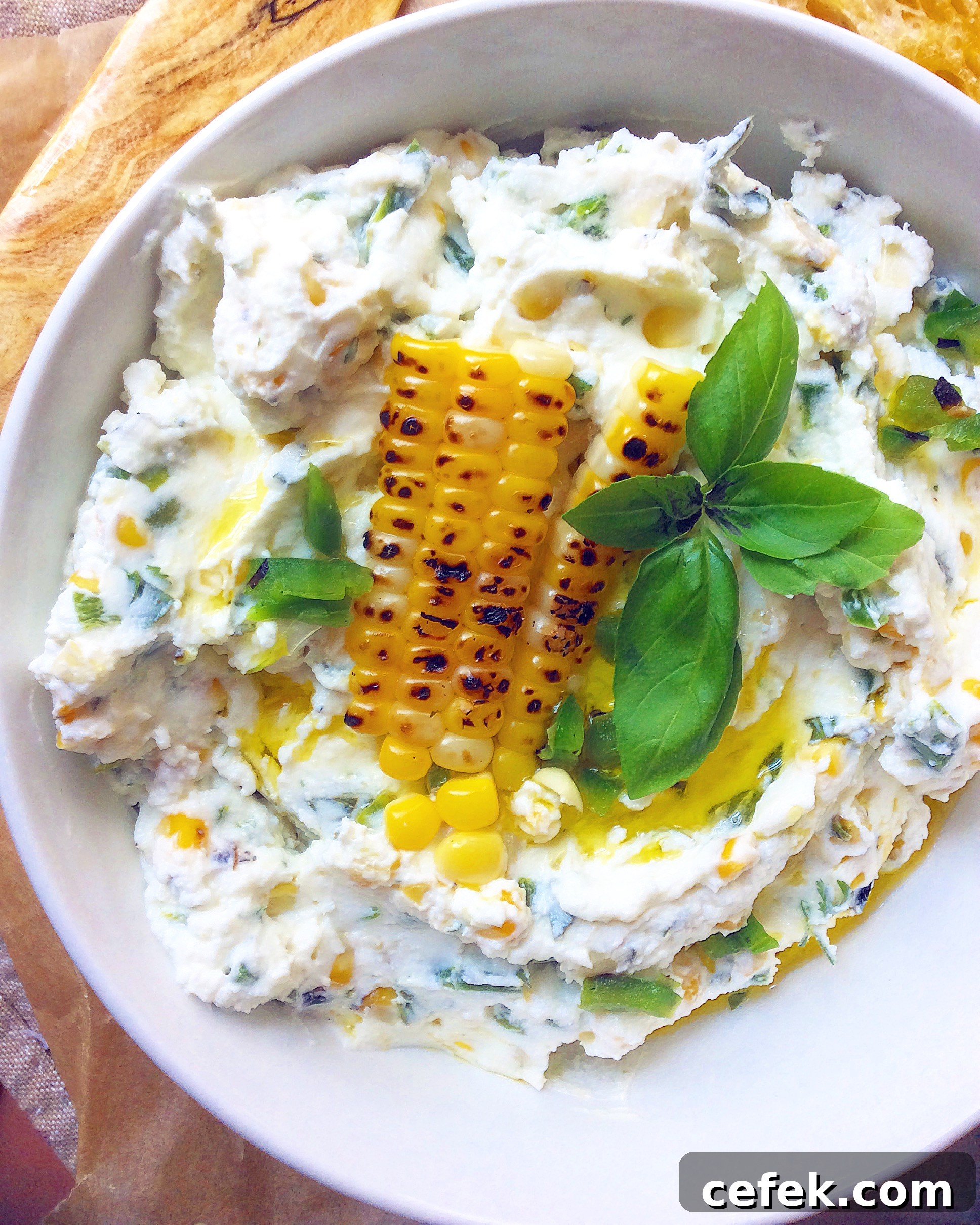 Summer Cheese Board + Grilled Corn & Jalapeno Goat Cheese Spread