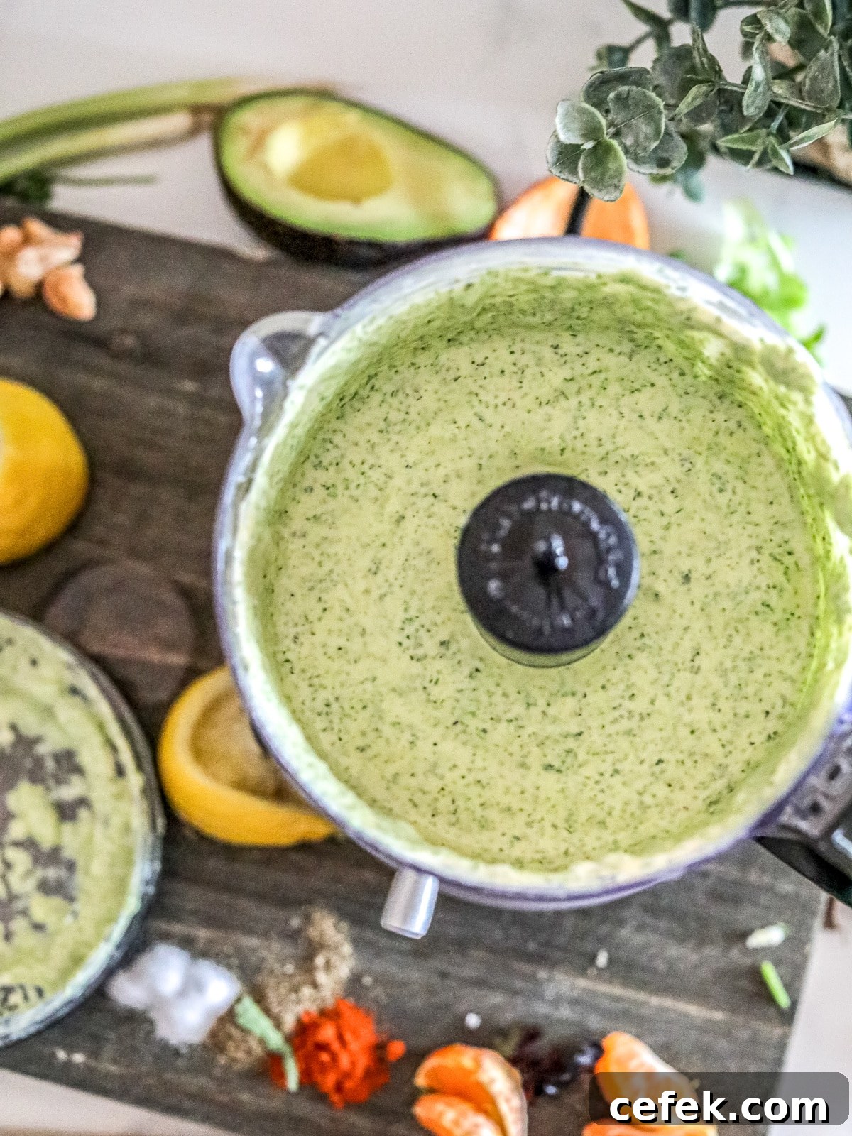 greek yogurt dressing recipe in food processor