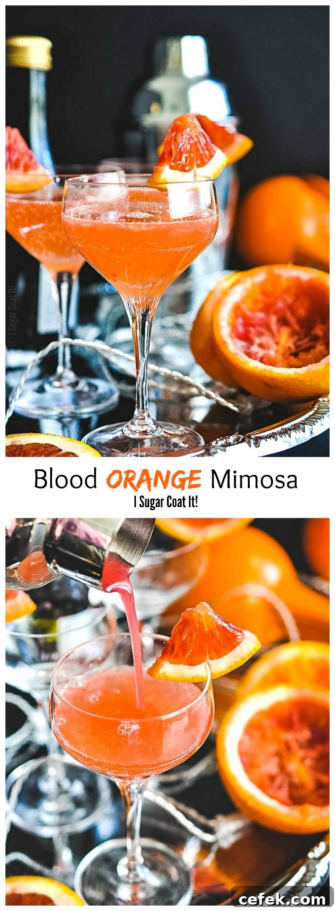 Blood Orange Mimosa