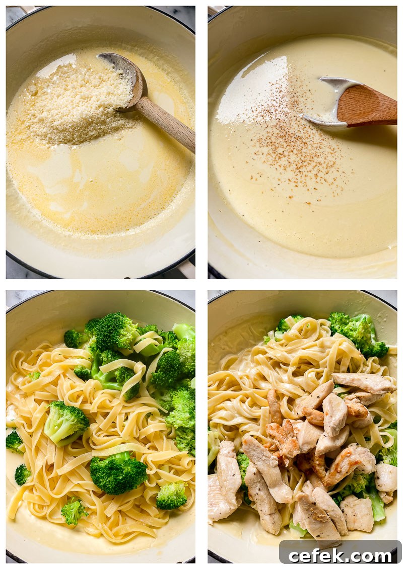 process images showing how to make the dish